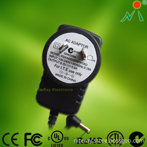 Australia Plug AC/DC Power Supply Universal Adapter/Adaptor